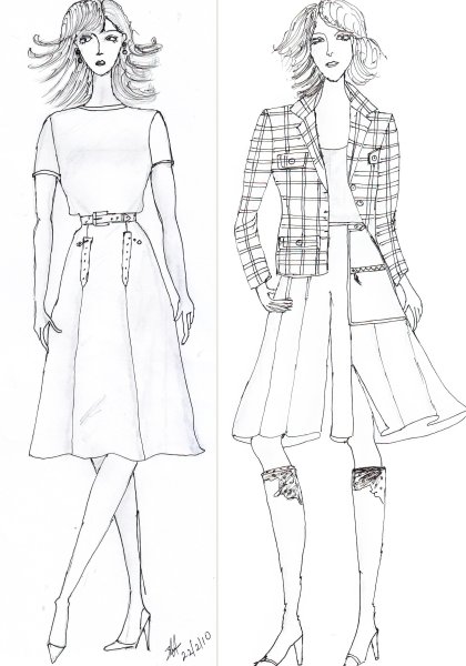 Платье карандаш