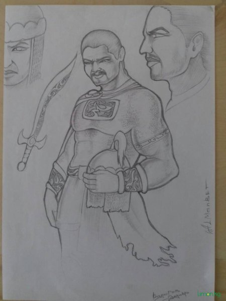 Манас рисунок