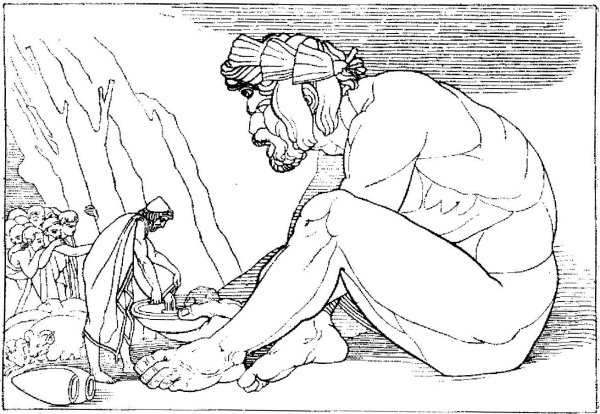 Мифы древней Греции Кентавр рисунок