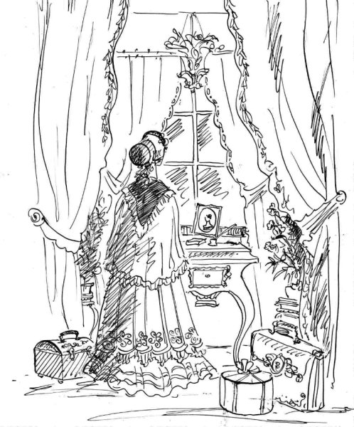 Рисунки Нади Рушевой мастер и Маргарита