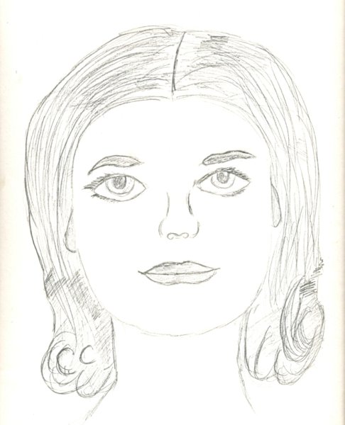 Портрет мамы карандашом для начинающих