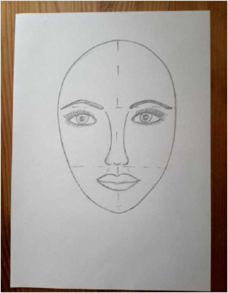 Портрет мамы рисунок для срисовки