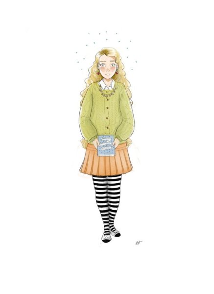 Портрет Полумны Лавгуд