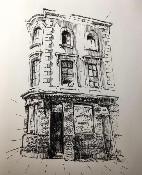 Рисование архитектурных сооружений