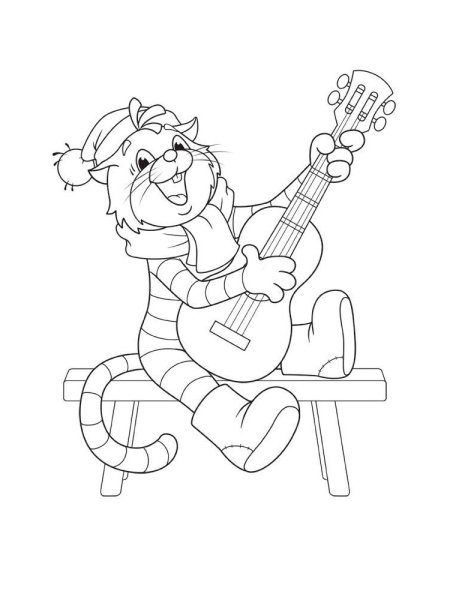 Герои Простоквашино кот Матроскин