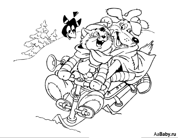 Вытынанки Простоквашино