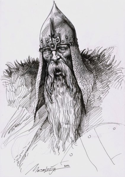 Святогор портрет