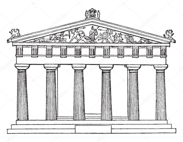 Скетч Афинский Акрополь