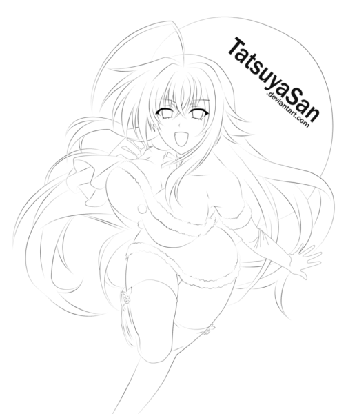 Риас Гремори раскраска