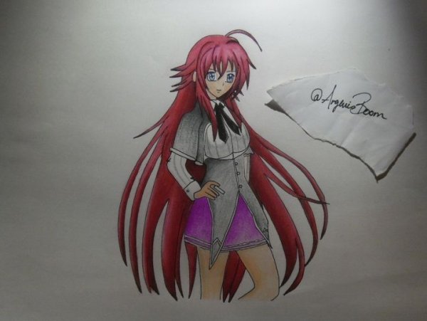 Риас Гремори 18 карандашом