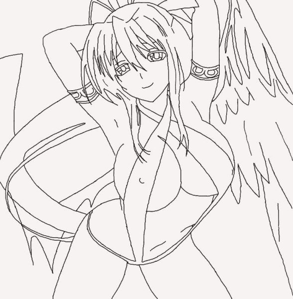 Риас Гремори черно белая