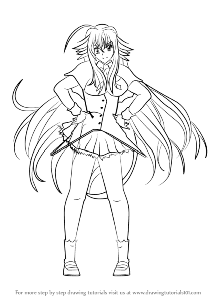 Риас срисовать