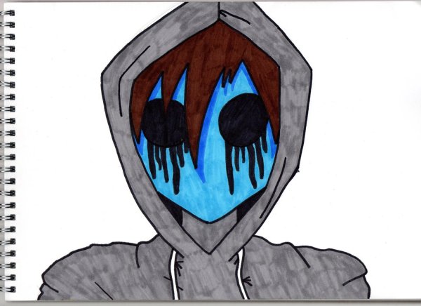 Крипипаста для срисовки безглазый Джек