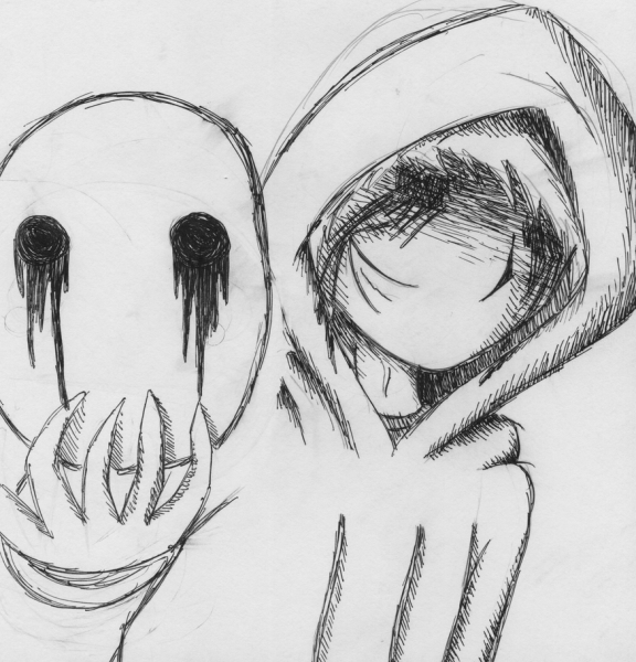 Безглазый Джек карандашом