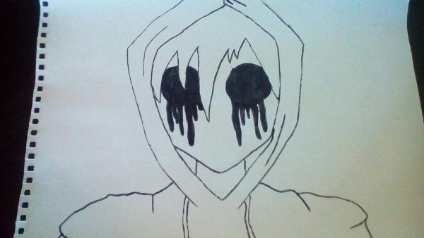 Безглазый Джек черно белый