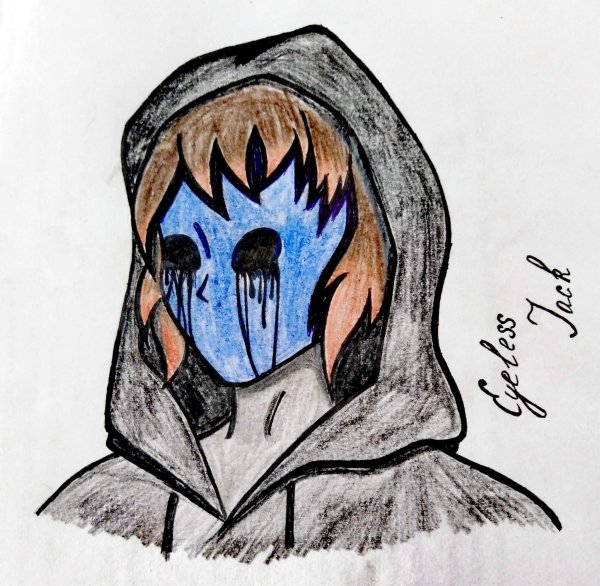 Безглазый Джек карандашом