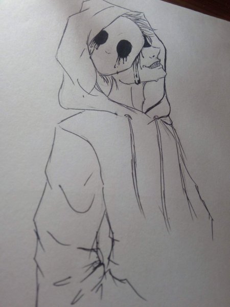 Безглазый Джек рисунки карандашом