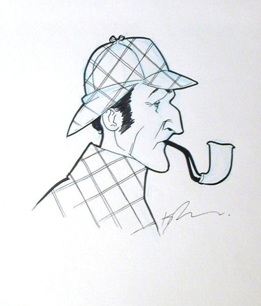 Срисовки доктор Ватсон Шерлок