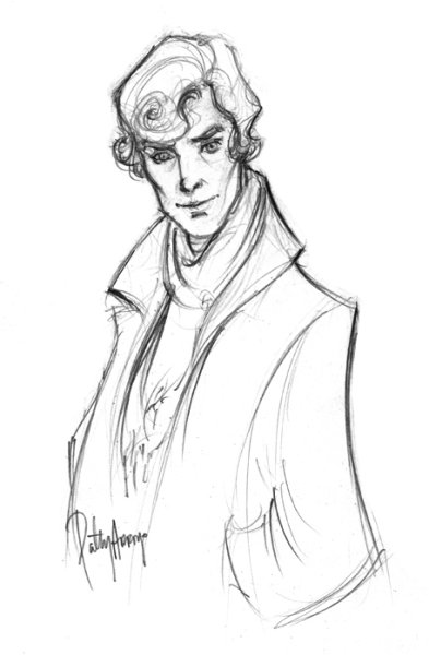 Бенедикт Шерлок Холмс скетч