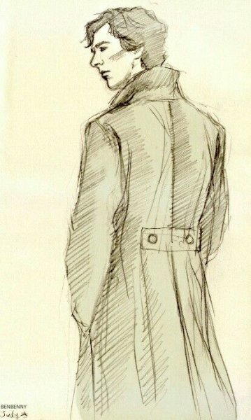 Джон Ватсон Шерлок рисунок