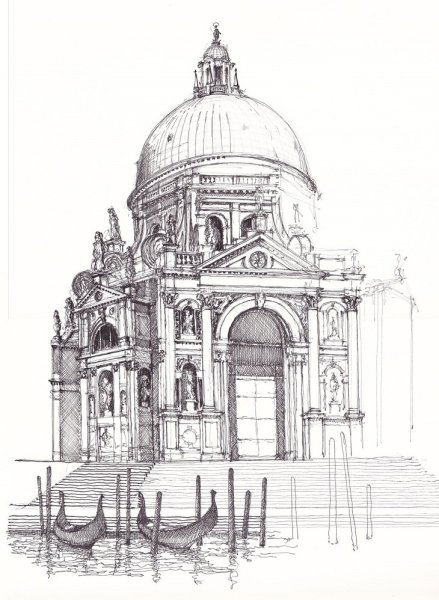 Кафедральный собор Флоренции чертежи