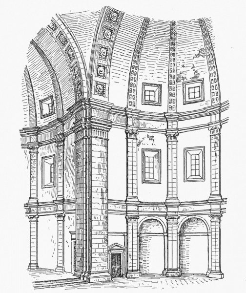 Брунеллески купол собора Санта Мария дель Фьоре
