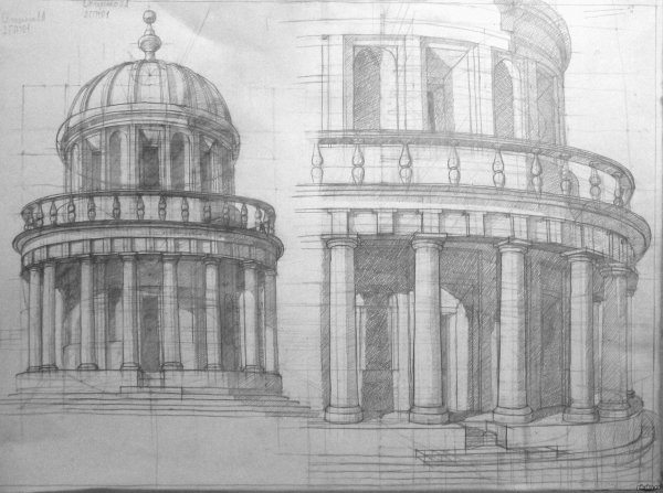 Римская полуциркульная арка