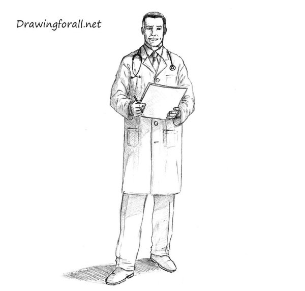 Раскраска медработник