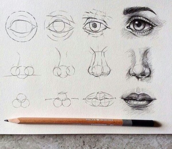 Скетчинг для начинающих карандашом