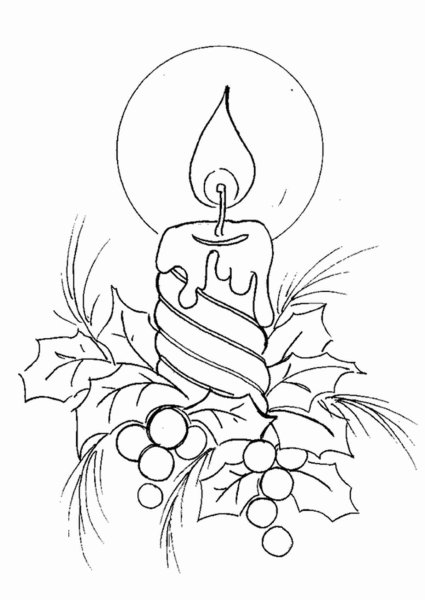 Раскраски колядки для детей