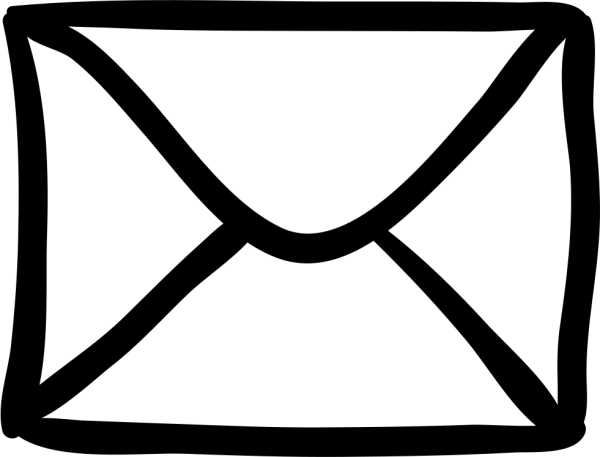 Конверт нарисованный