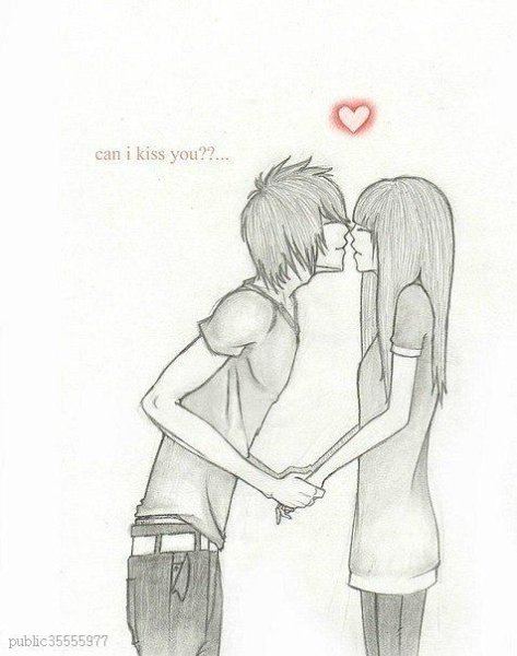 Рисунки для парня от девушки