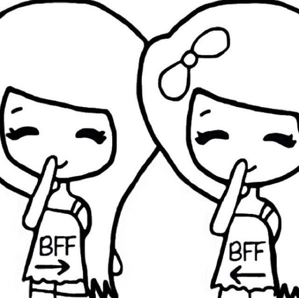 Рисунки для срисовки лёгкие для ЛП