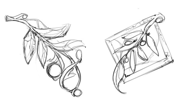 Эскиз маленькой тату