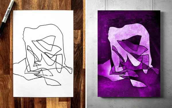 Современное искусство карандашом