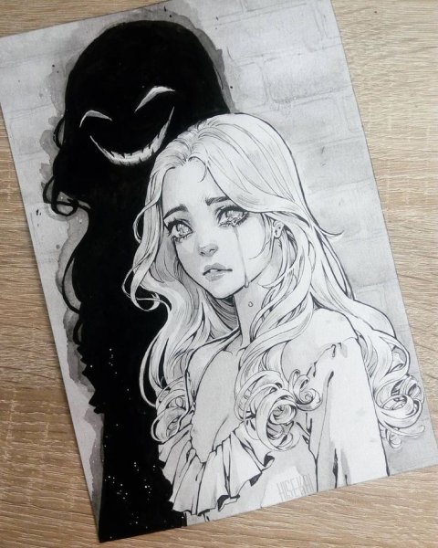 Арты в скетчбук