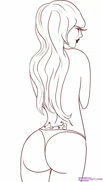 Рисунки карандашом в постели