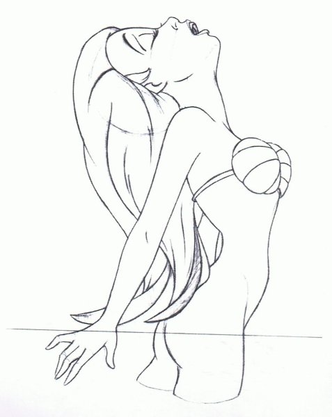 Поцелуй карандашом