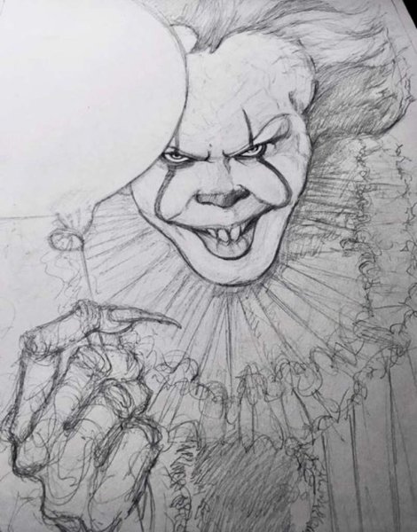 Pennywise скетч
