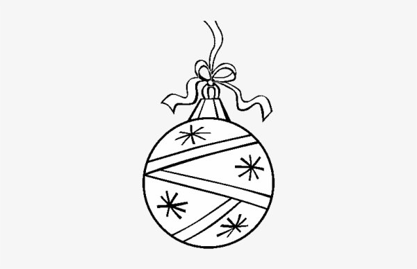 Рисование новогодние шары