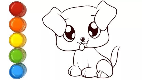 Рисунок зайчика для детей легкий