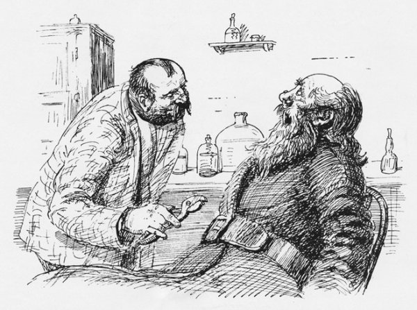 Хирургия Чехов иллюстрации