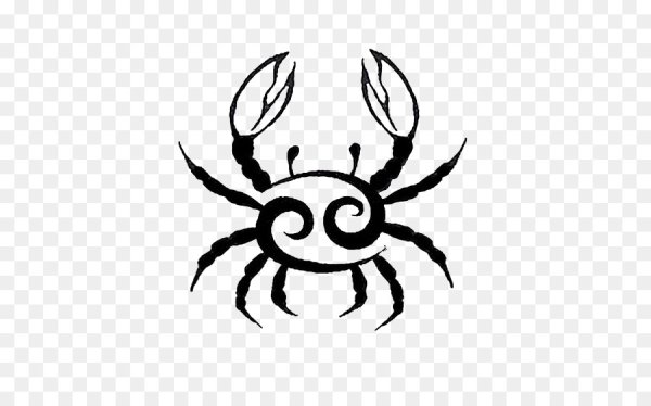 Краб тату эскиз