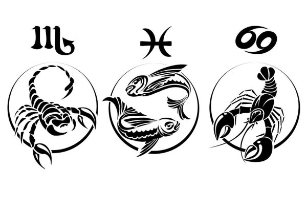 Скорпион и рыбы тату