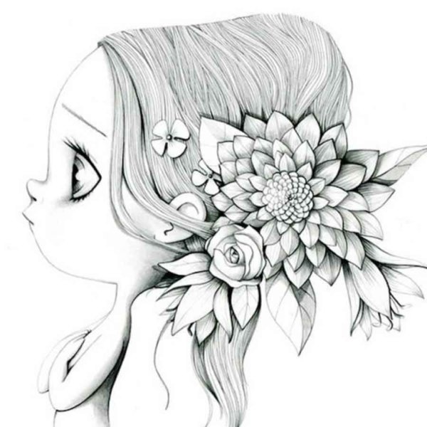 Красивые картинки для срисовки