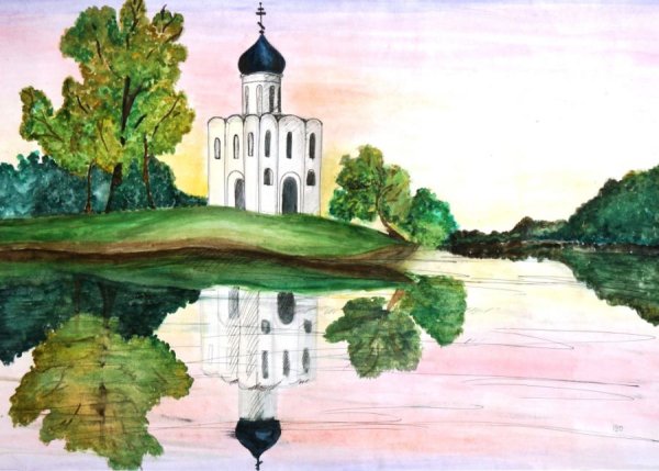 Покрова на Нерли перспектива отмывка