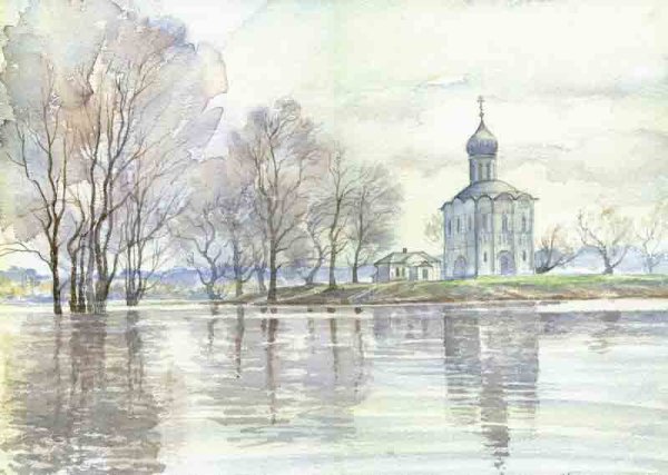 Сергей Васильевич Герасимов Церковь Покрова на Нерли