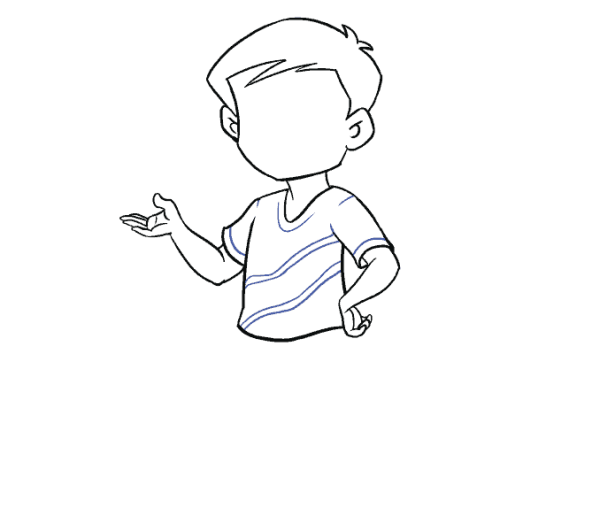 Рисунок лёгкий для мальчиков