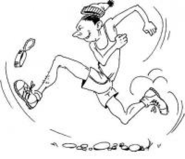 Рисунок на тему бег