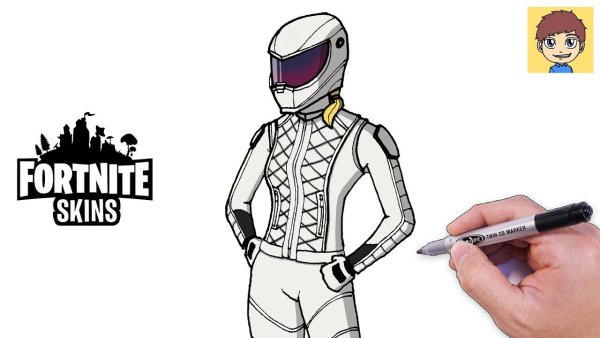 Рисование Fortnite